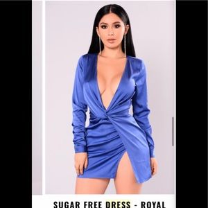 Fashion Nova Sugar Free Dress